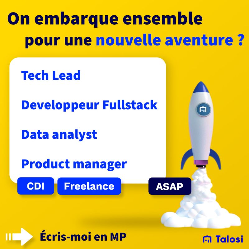 On commence une nouvelle aventure ensemble ?