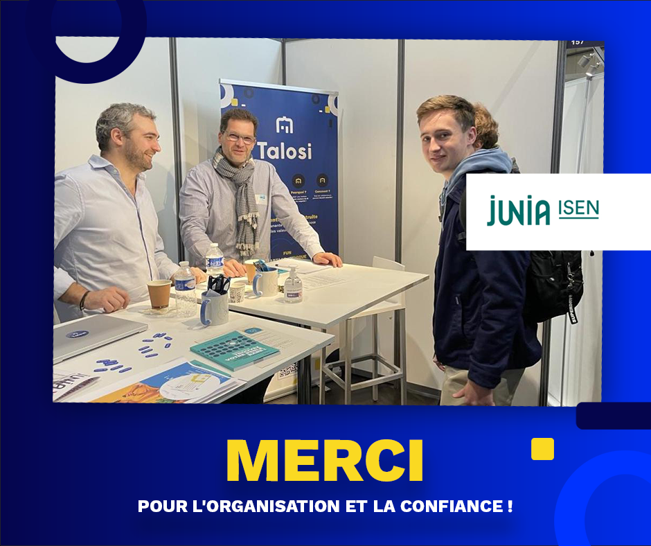 Remerciements Forum Junia
